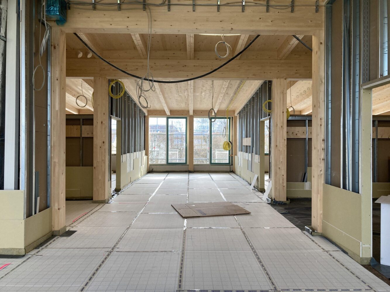 Die Mittelschule in Freilassing schreitet voran