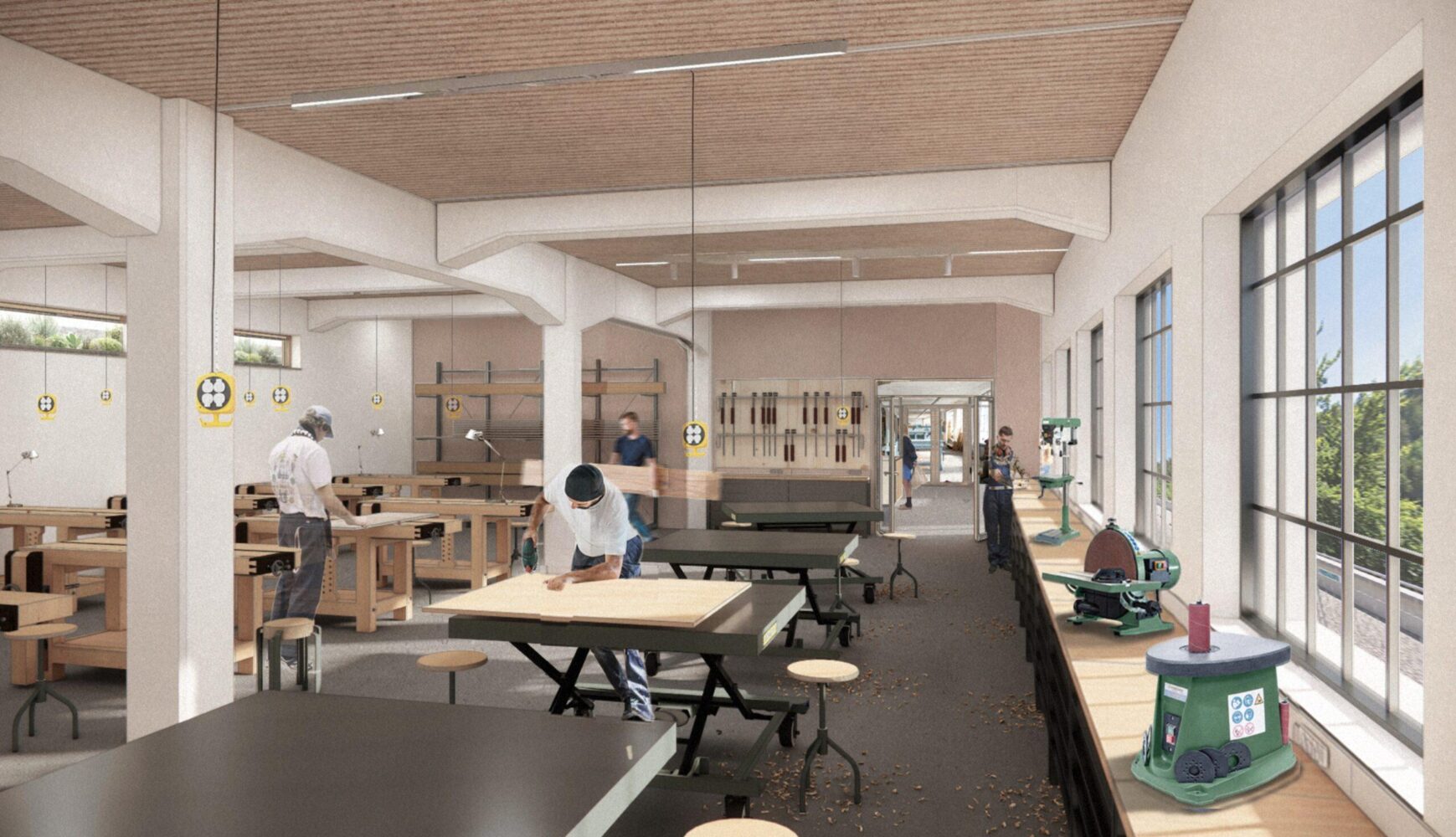Semesterprojekt Holzbauakademie WS 25/26<br />
Diane von Ludwiger, Sebastian Kindle, Dilara Türetken, Svenja Warners