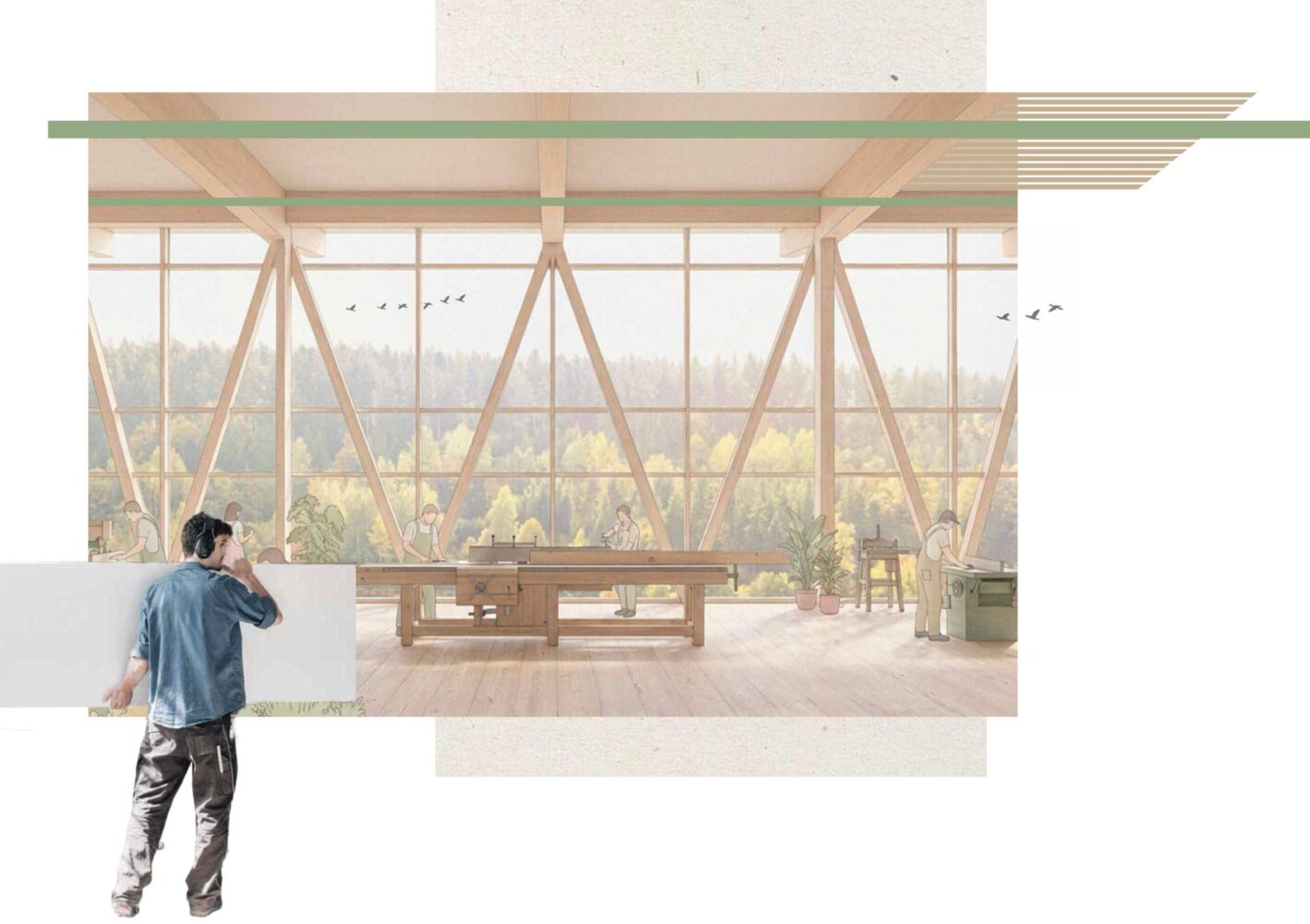 Semesterprojekt Holzbauakademie WS 25/26<br />
Laureen Seider